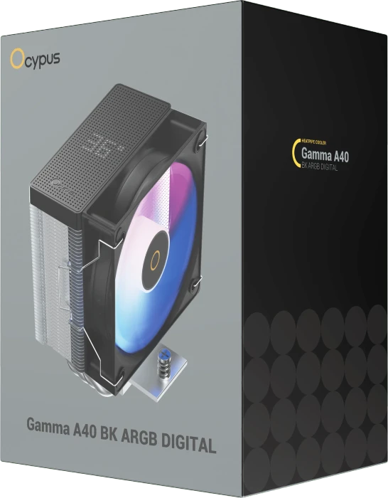 Ocypus Gamma A40 BK ARGB Digital, schwarz