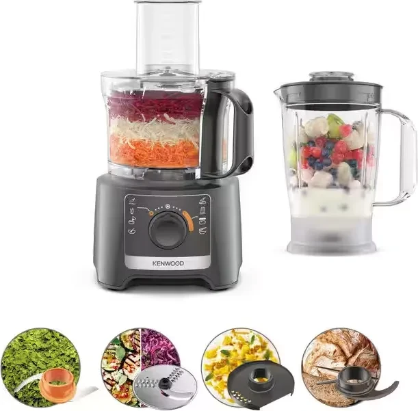 Kenwood FDP31.170GY Multipro Compact Food Processor