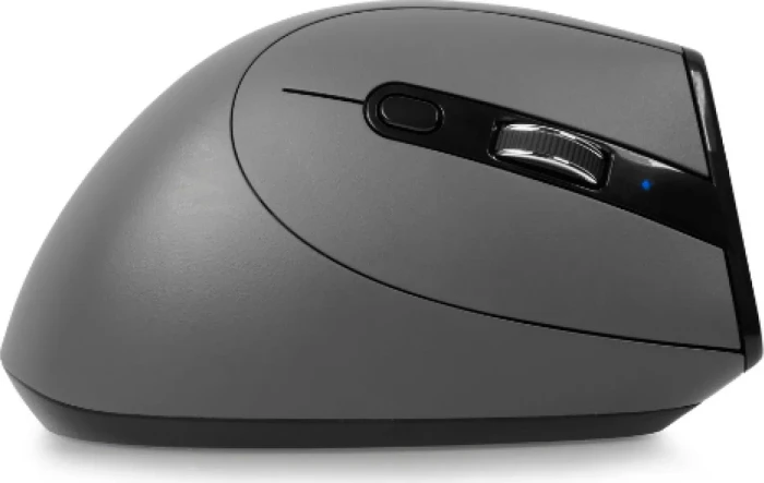 BakkerElkhuizen Grip Pro Wireless Vertical Mouse, grau/schwarz, USB