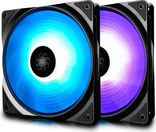 DeepCool RF140, LED-Steuerung, Lüftersteuerung, 140mm, 2er-Pack
