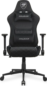 Cougar Armor One V2 Stoff Gamingstuhl, schwarz