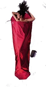 Cocoon MummyLine Baumwolle Hüttenschlafsack monk's red