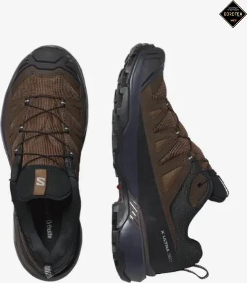 Salomon X Ultra 360 Leather GTX dark earth/delicioso/sharkskin (Herren)
