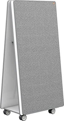 Nobo Move & Meet Whiteboard, weiß/grau, 90x180cm