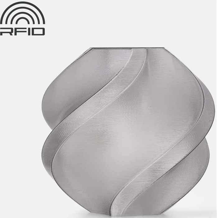 Bambu Lab Refill PETG HF, translucent gray, 1.75mm, 1.00kg