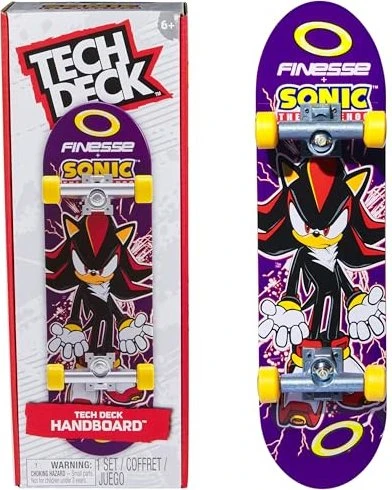 Spin Master Tech Deck Finesse X Sonic the Hedgehog Handboard