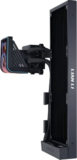 Lian Li HydroShift II OLED Curved 360Fanless, schwarz