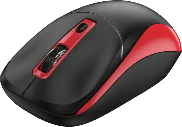 Genius NX-7123 Copilot Wireless Optical Mouse schwarz/rot, USB