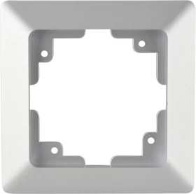 uniTEC LE MANS Serie 603 Abdeckrahmen 1-fach, silber