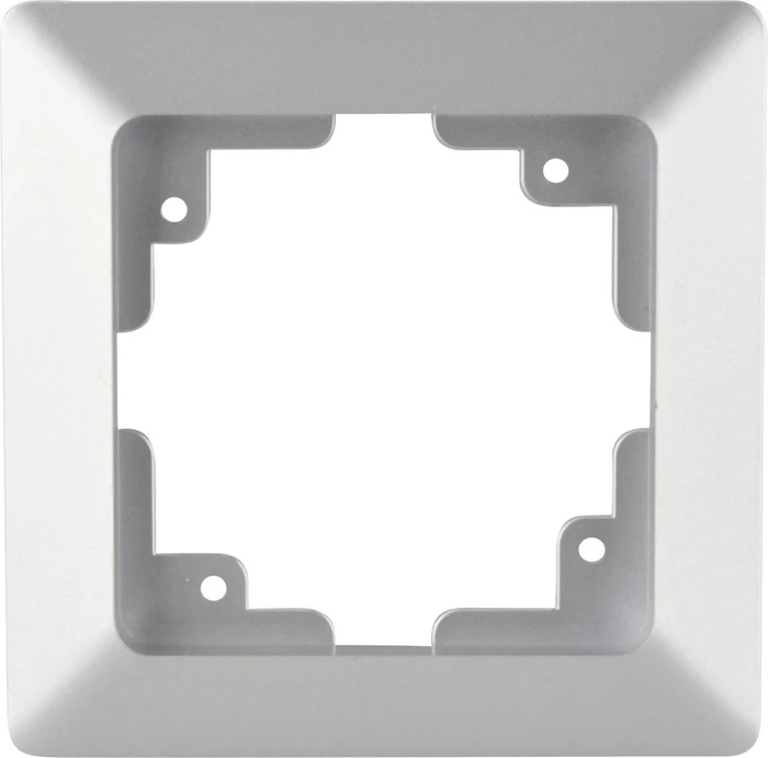 uniTEC LE MANS Serie 603 Abdeckrahmen 1-fach, silber