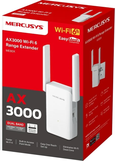 Mercusys ME80X, AX3000