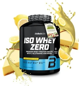 BioTech USA Iso Whey Zero Lemon/Cheesecake 1816g