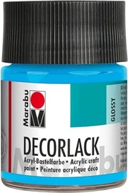 Marabu Decorlack Acryl Acrylfarbe, hellblau, 50ml