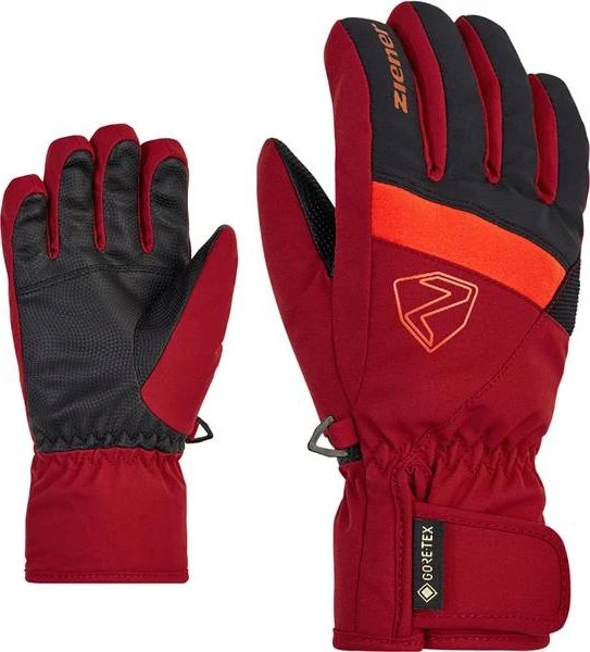 Ziener Leif GTX Skihandschuhe red cabin (Junior)