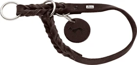 Hunter Dressurhalsung Solid Education, M-L, braun