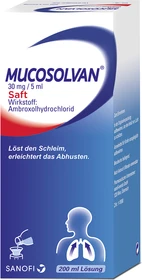 Sanofi-Aventis Mucosolvan Saft 30mg/5ml, 200ml