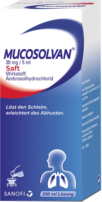 Sanofi-Aventis Mucosolvan Saft 30mg/5ml