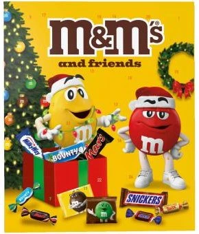 Mars M&M's & Friends Adventskalender 2025