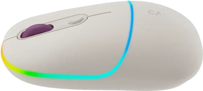 Canyon OnClick 22 / MW-22 Dual-Mode Wireless Mouse beige, USB/Bluetooth