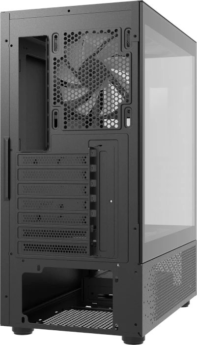 ADATA XPG Invader X Mini, schwarz, inkl. Lüfter, USB-C, Glasfenster