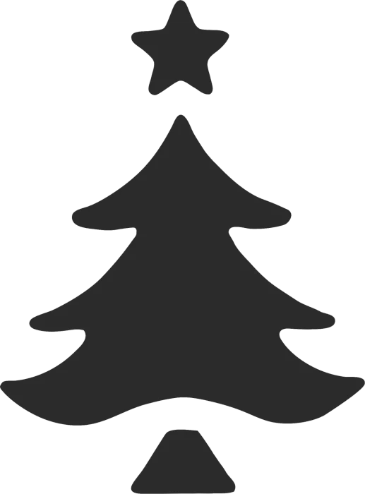 Heyda Hebel-Motivstanzer groß, Weihnachtsbaum, blau, 25mm
