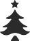 Heyda Hebel-Motivstanzer groß, Weihnachtsbaum, blau, 25mm Vorschaubild