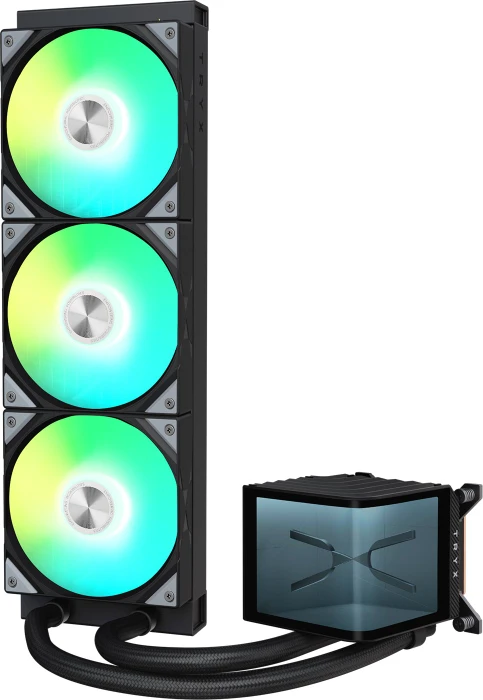 TRYX Panorama ARGB 360 Black, schwarz