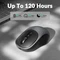 Keychron BM24 Wireless Mouse Metal Gray schwarz/grau, USB/Bluetooth Vorschaubild