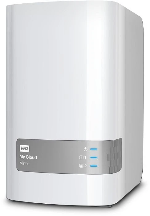 Western Digital My Cloud Mirror 6TB, 1x RJ-45 1000Base-T, 2x USB-A 3.0
