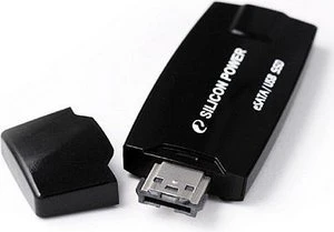 Silicon Power eSATA/USB SSD 32GB, eSATA, SATA