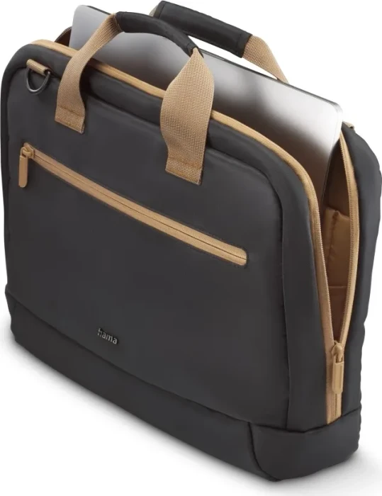 Hama Ultra Lightweight 13.3-14.1" Laptop-Tasche, schwarz/karamell