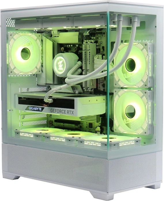 Hyrican Gamemax Ice 7337, Ryzen 7 7800X3D, 32GB RAM, 2TB SSD, GeForce RTX 4070 Ti