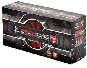 XFX Radeon HD 6850 820M Black Edition, 1GB GDDR5, 2x DVI, HDMI, DP