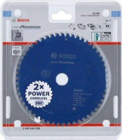 Bosch Professional Expert for Aluminium Kreissägeblatt 54Z, 160x1.3x20mm, 1 Stück