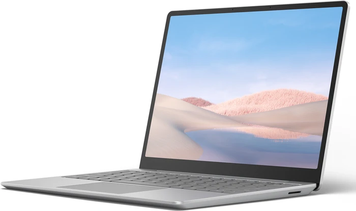 Microsoft Surface Laptop Go, Platin, Core i5-1035G1, 8GB RAM, 128GB SSD, DE
