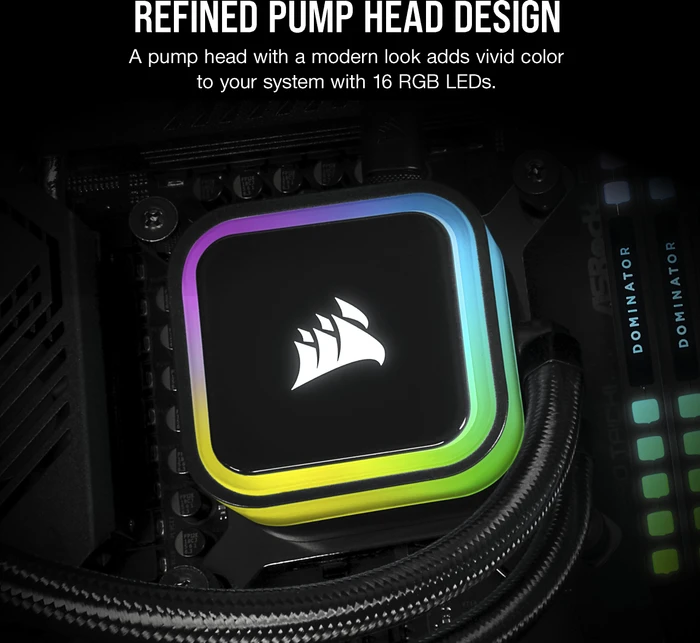 Corsair iCUE H150i RGB Elite, schwarz