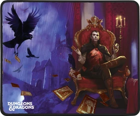 Konix Dungeons & Dragons Curse of Strahd Mouse Pad, 320x270mm, Motiv violett/rot