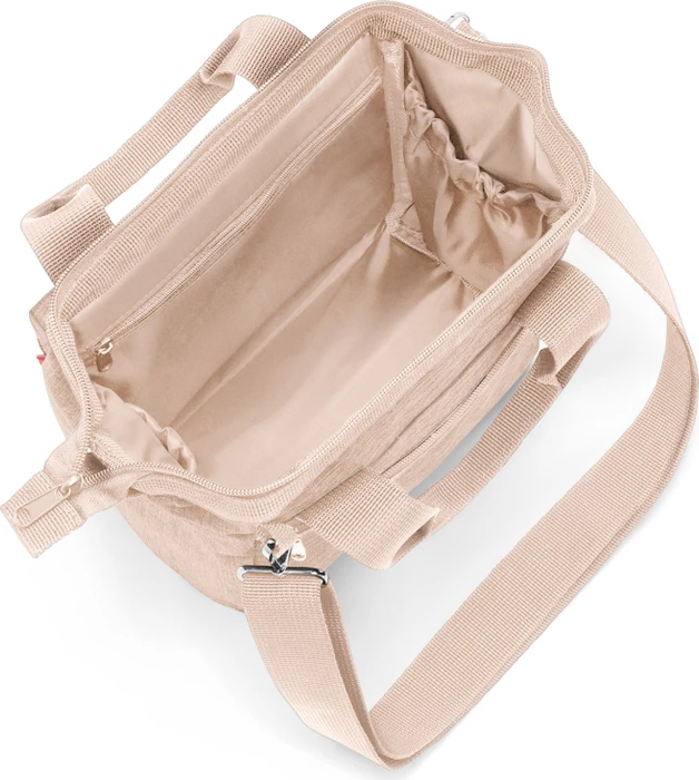 Reisenthel allrounder cross Umhängetasche twist coffee