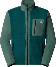 The North Face Yumiori Fleece Full Zip Jacke deep nori/duck green/tnf black (Herren)