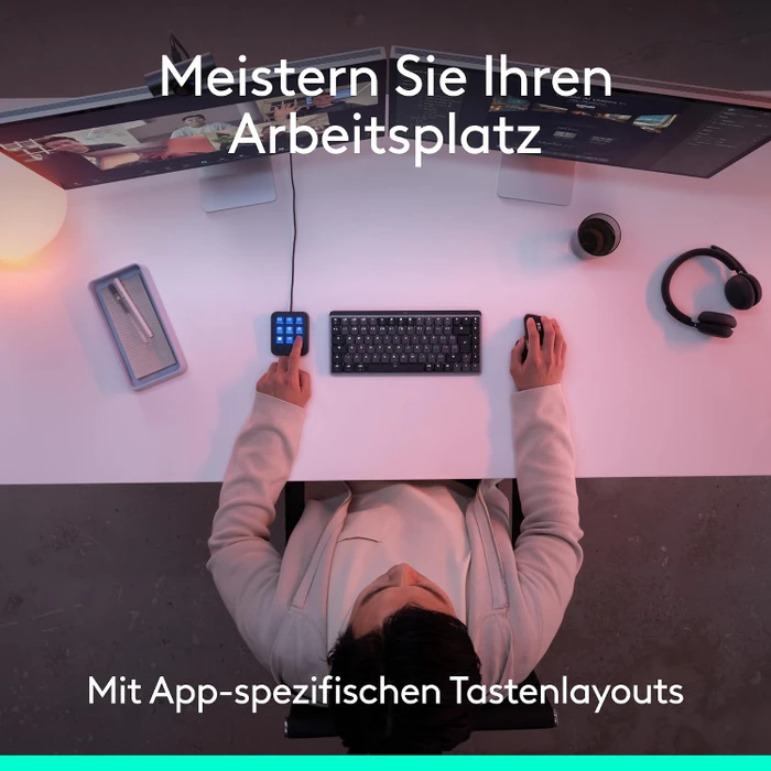 Logitech MX Keypad, grafit, USB-C