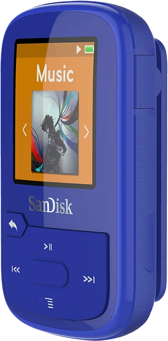 SanDisk Sansa Clip Sport Plus 16GB blau