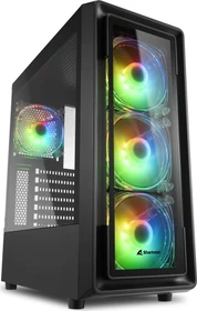 Sharkoon TK4 RGB, Glasfenster
