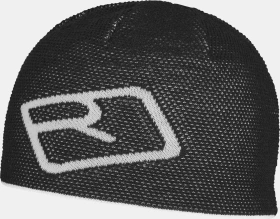 Ortovox Merino Logo Knit Beanie black raven