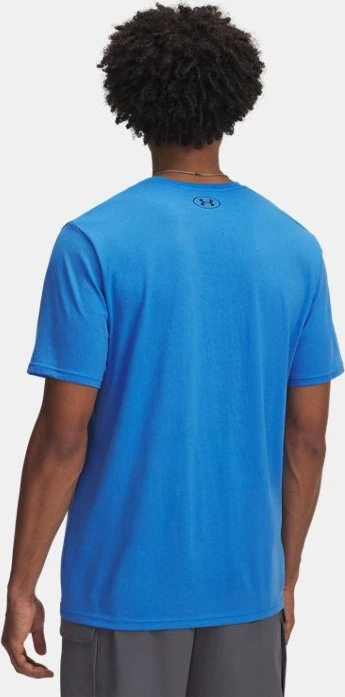 Under Armour Team Issue Wordmark Funktionsshirt kurzarm blue atlantis/washed navy (Herren)