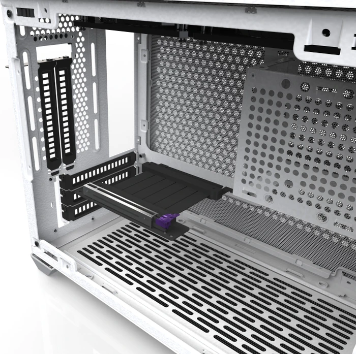 Cooler Master MasterBox NR200P, weiß, Glasfenster, Mini-ITX