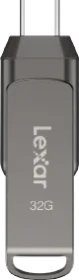 Lexar JumpDrive D400 32GB, USB-A + USB-C, USB 3.2 Gen 1×1