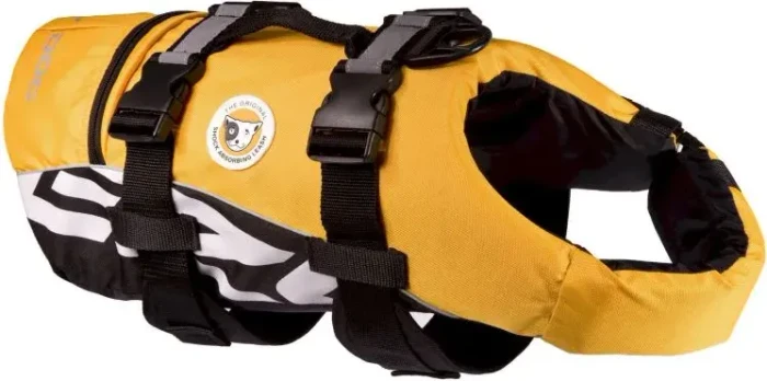 EzyDog DFD Standard Schwimmweste, Rettungsweste, mit Haltegriff