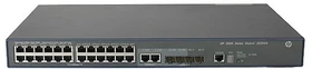 HP A3600 24 SI v2 Rackmount Managed Switch, 24x RJ-45, 2x RJ-45/SFP, 2x SFP (JG304A)