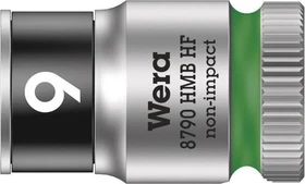 Wera 8790 HMB HF Zyklop Außensechskant Steckschlüssel 3/8", 9x29mm