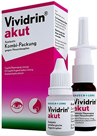 Vividrin Azelastin Kombipackung 0.5mg